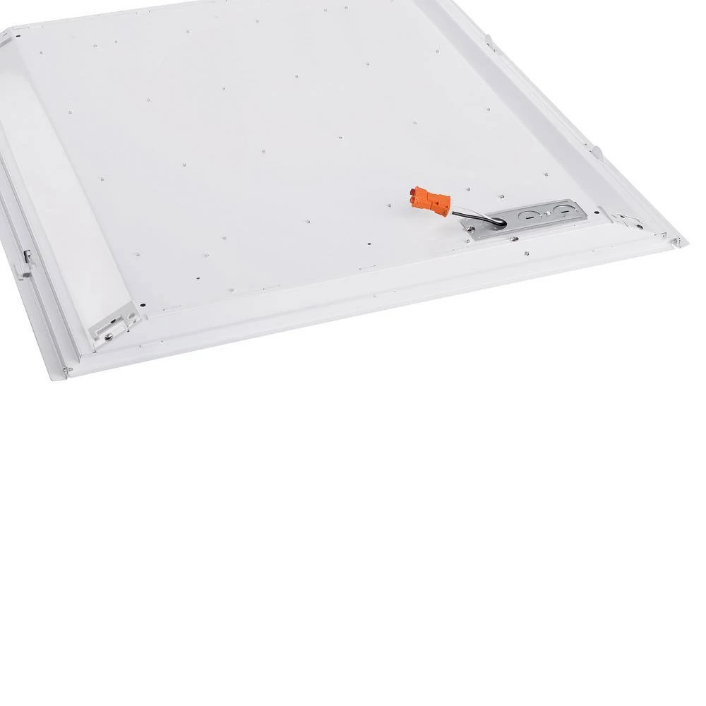 2 ft. x 2 ft. 96-Watt Equivalent Integrated LED White Lens Commercial Grid Ceiling White Troffer by Commercial Electric - Image 5