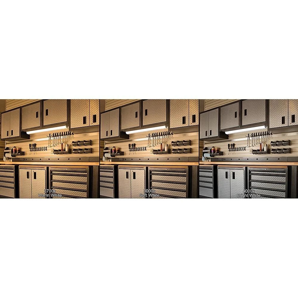 24 in. 11-Watt Plug-In Color Changing LED Under Cabinet Light 3-Position Switch Linkable 700 Lumens Cords Included by Commercial Electric - Image 6